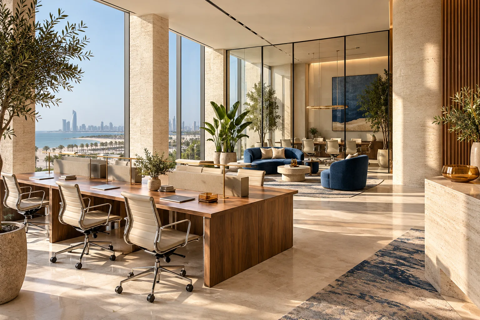 Contemporary workspace