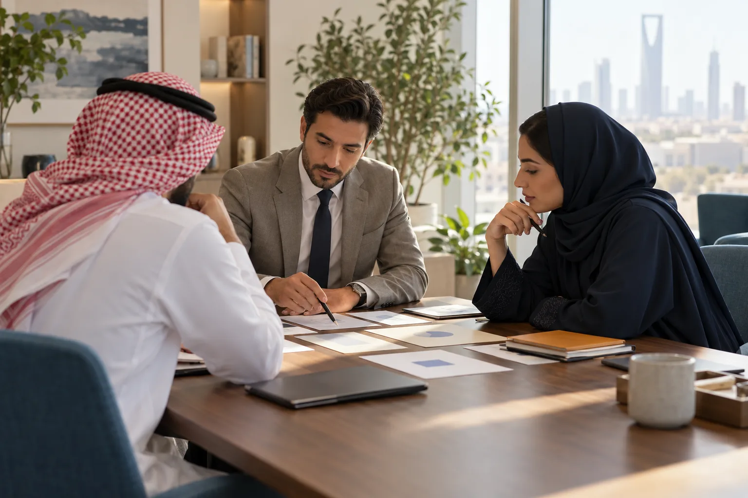Business planning discussion